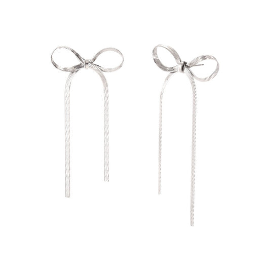 I'M MARTINA - Orecchini fiocco lungo