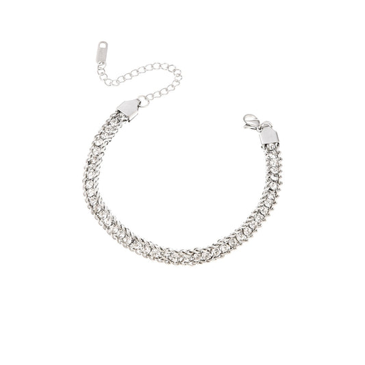 I'M MARTINA - Bracciale tennis in maglia