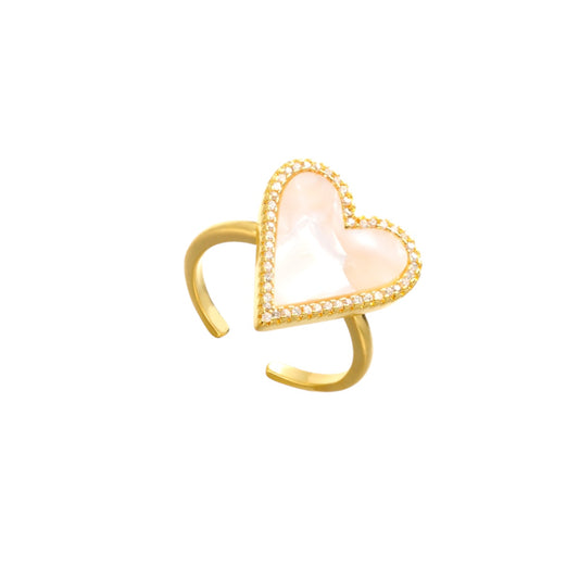 I'M MARTINA - Anello BigLove madreperla