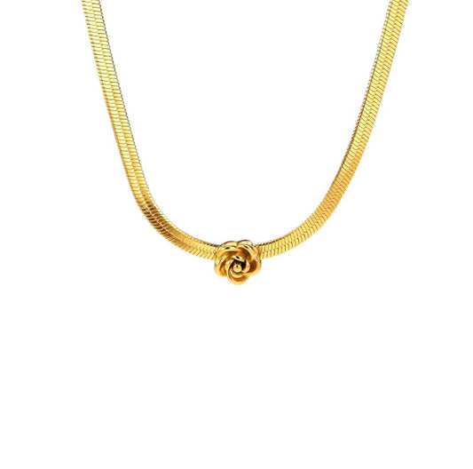 I'M MARTINA -  Collana snake rose