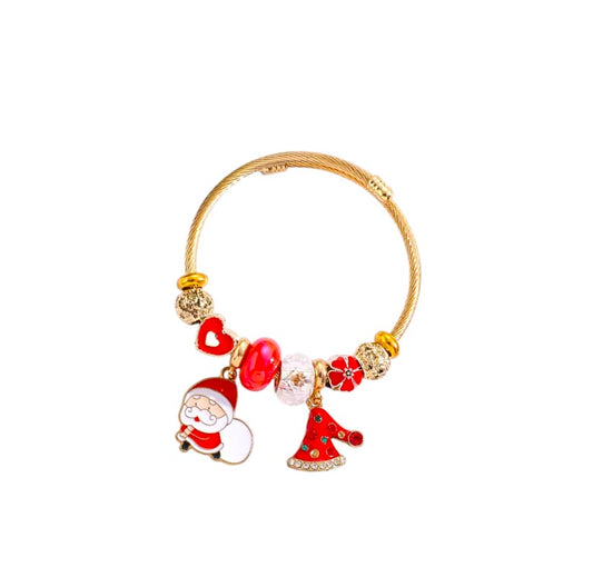 I'M MARTINA - Bracciale christmas Santa Claus