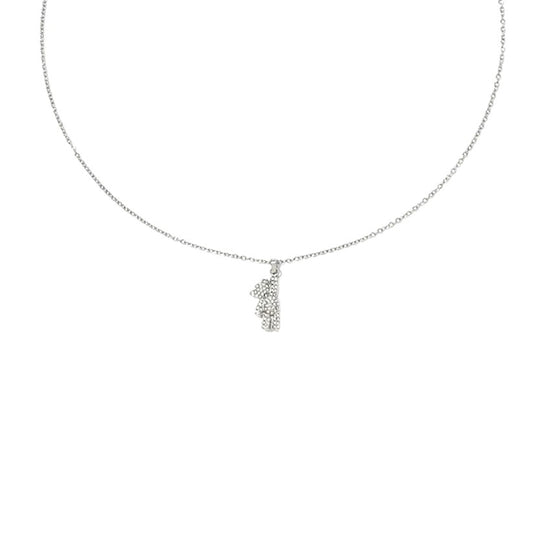 I'M MARTINA - Collana teddy con zirconi