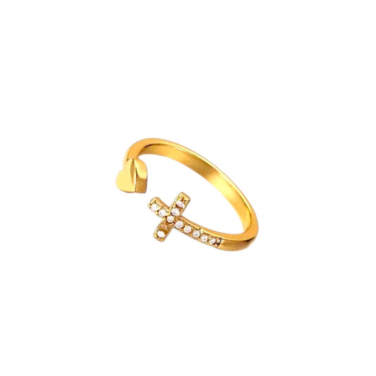 I'M MARTINA - Anello cuore e fede