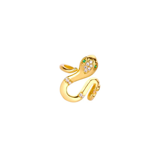 I'M MARTINA - Anello snake con zirconi