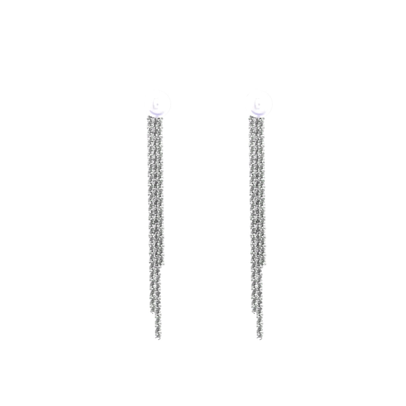 I'M MARTINA - Orecchini perlina lunghi