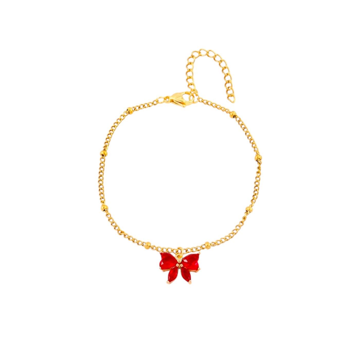 I'M MARTINA - Bracciale fiocco con zircone