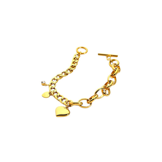 I'M MARTINA - Bracciale Love con pendenti