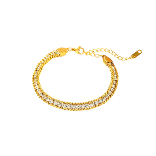 I'M MARTINA – Bracciale tennis in maglia