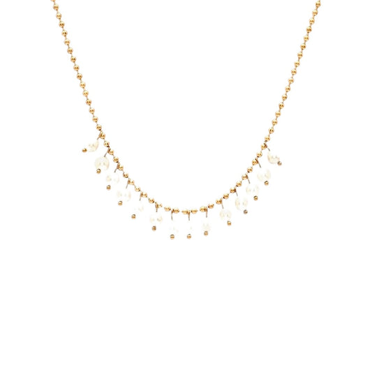 I'M MARTINA - Collana di perline pendenti