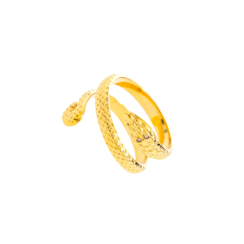 I'M MARTINA - Anello snake spirale
