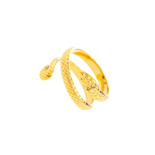 I'M MARTINA - Anello snake spirale