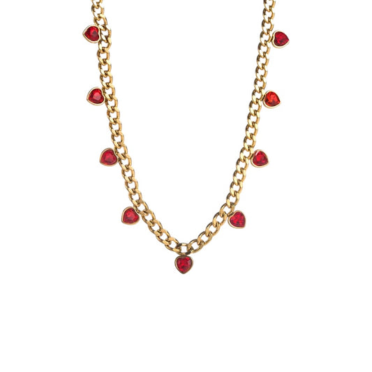 I'M MARTINA - Collana Love red
