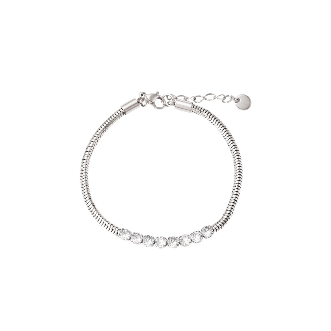 I'M MARTINA - Bracciale half Tennis