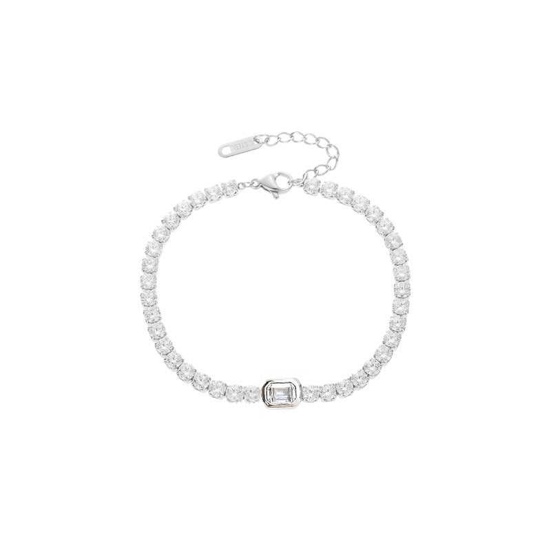 I'M MARTINA – Bracciale tennis con zircone