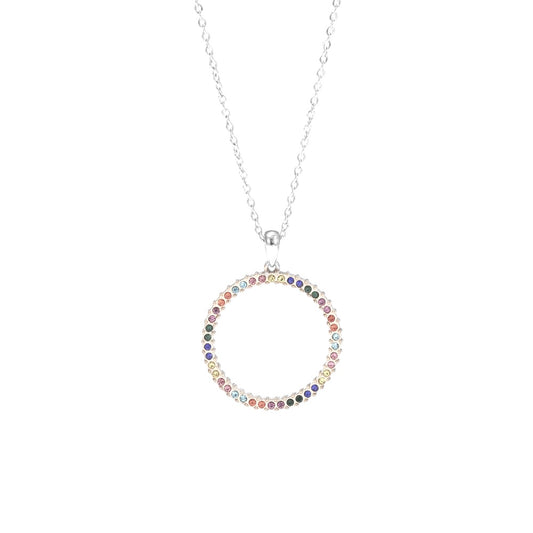 I'M MARTINA - Collana ring multicolor