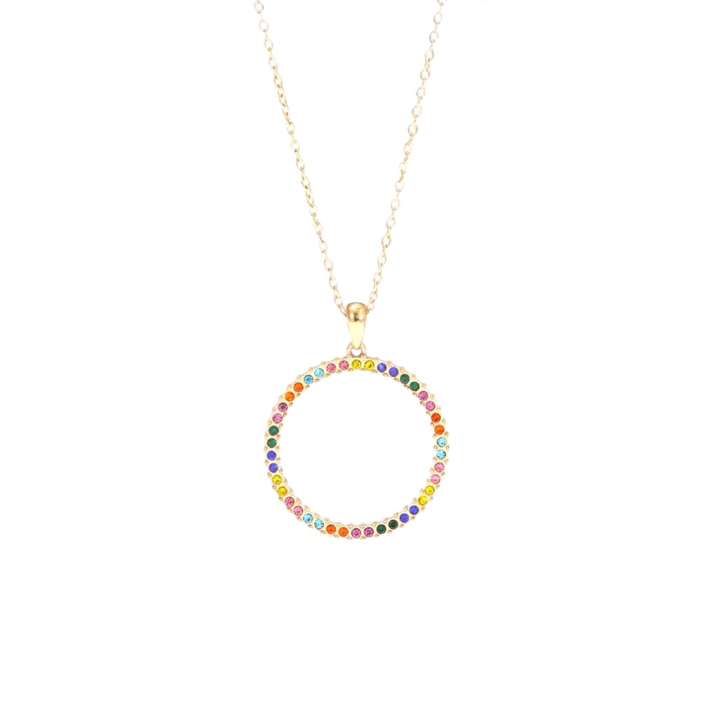 I'M MARTINA - Collana ring multicolor