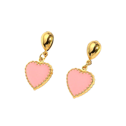 I'M MARTINA - Orecchini love pink