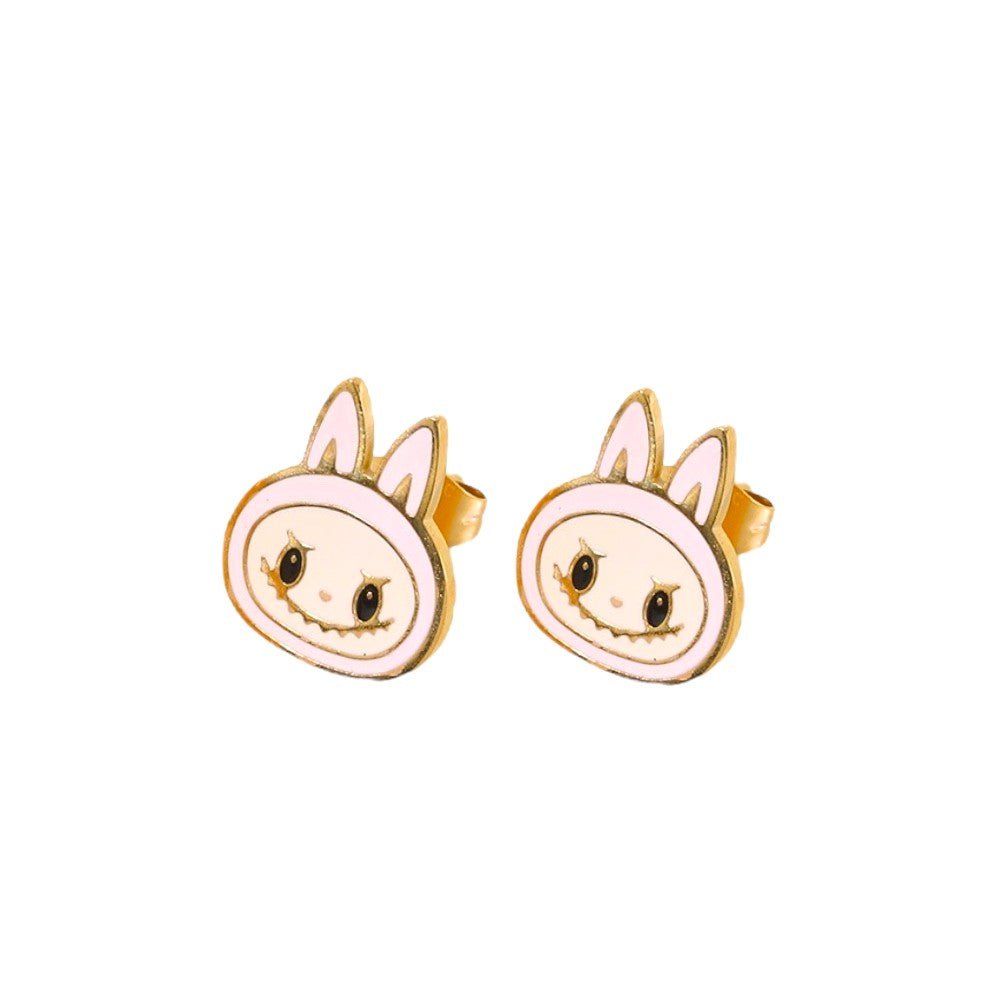 I'M MARTINA - Orecchini Labu viola